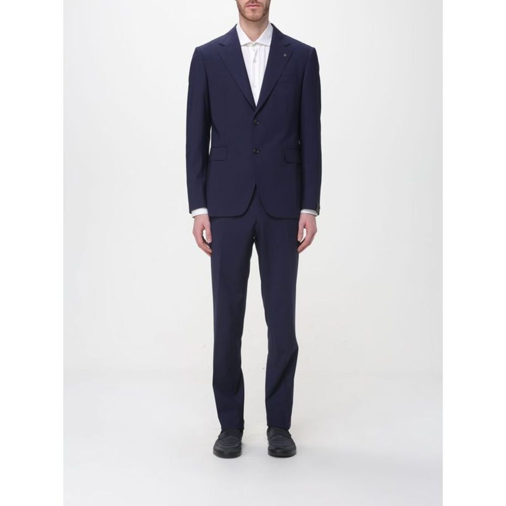Tagliatore Men Tagliatore Wool Blend Single-Breasted Dress